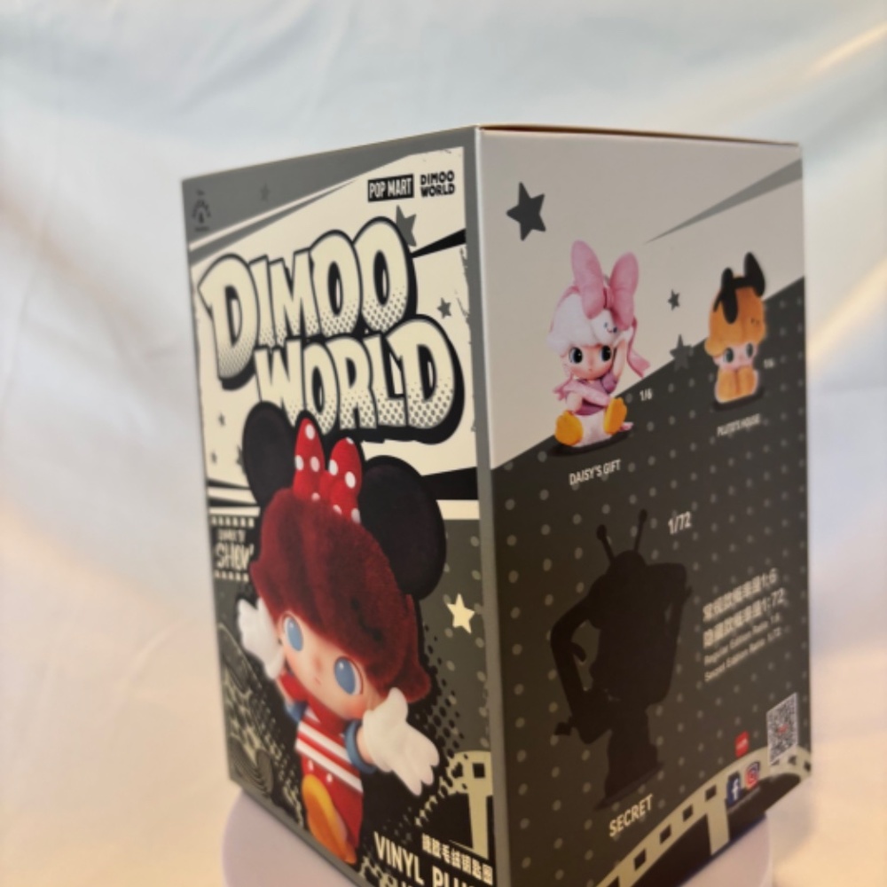Dimoo World x Disney Vinyl Plush Keychain Unopened Pop Mart